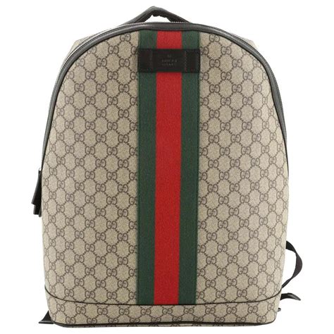 gucci pvc backpack|vintage gucci backpack.